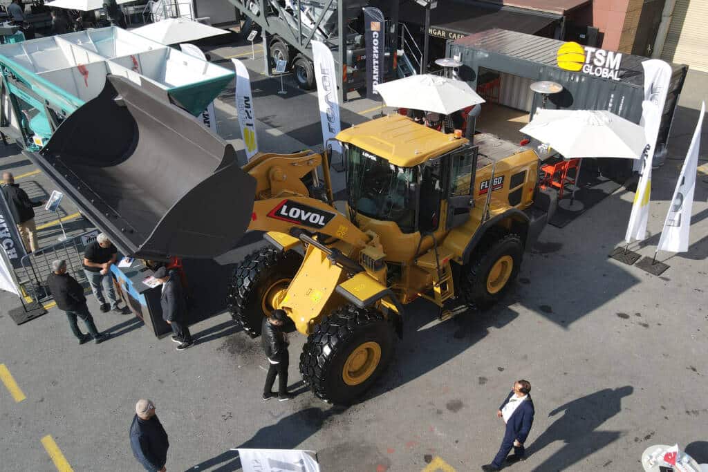 beton fuarında lovol gücü